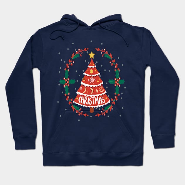 christmas tree Hoodie by Shop-now-4-U 